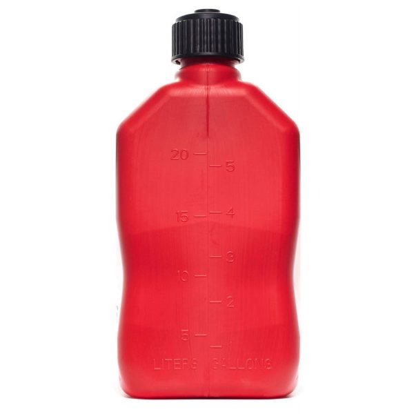 VP Racing Fuels Motorsport 5 Gallon Square Plastic Utility Jug Red (4 Pack) - Image 2