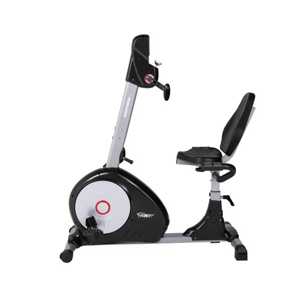 Velocity Dual Motion Recumbent Exercise Bike - Black - Image 2