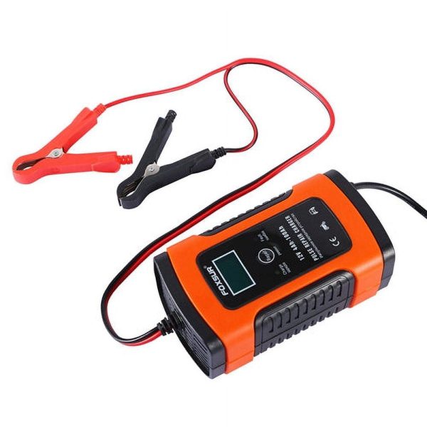 [Pack of 2] Car Battery Charger 12V 5A LCD Intelligent Auto Motorcycle Boat ATV Recover Pulse Repair