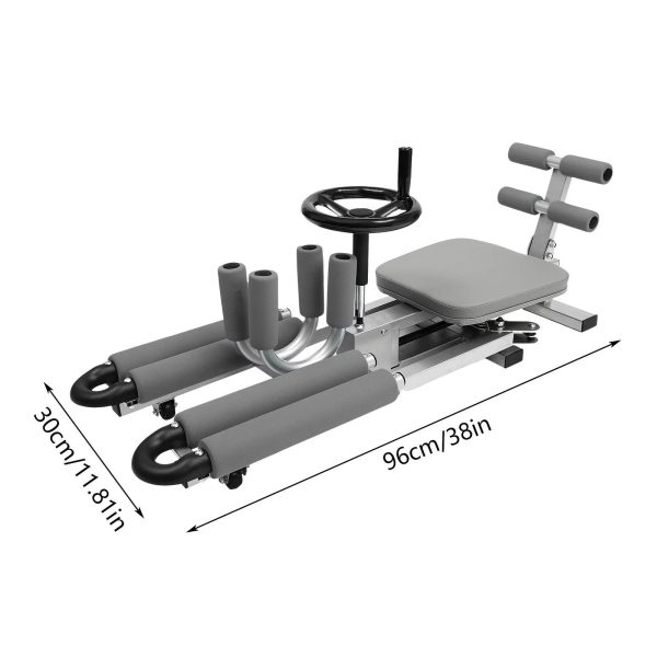 330LBS Pro Leg Stretcher Heavy Duty Leg Stretching Training Machine for Home/Gym - Image 4