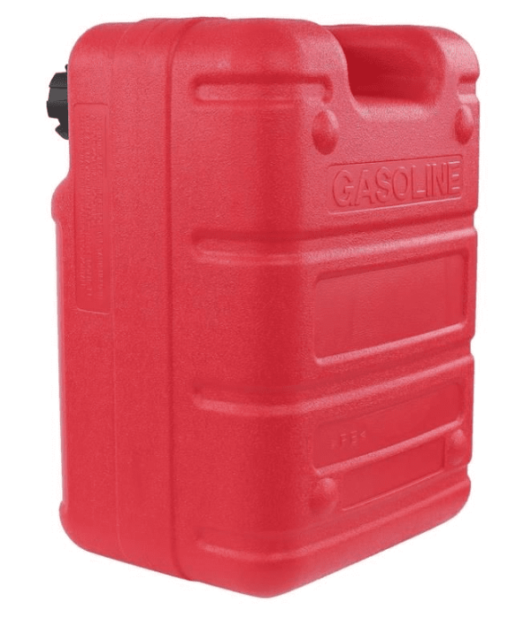 Vinso Boat Gas Tank Kit 6 Gallon - Portable Plastic Outboard Marine Boat Fuel Tank with Fill Hose - Image 3