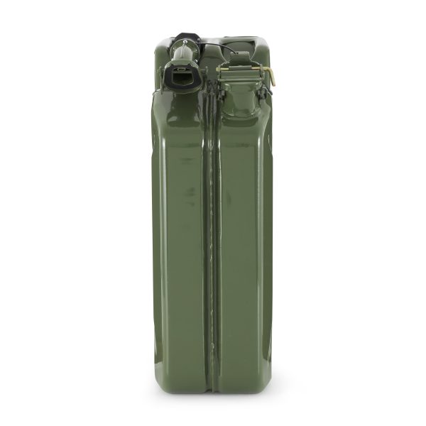 Wavian 3012 20 Liter Military Style NATO Jerry Fuel Can and Spout, Green - Image 4