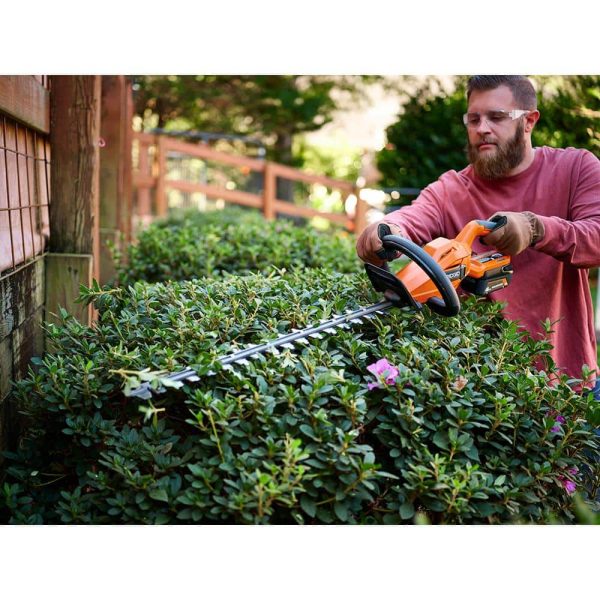 18V Brushless Cordless Battery 22 in. Hedge Trimmer (Tool Only) R01401B - Image 9