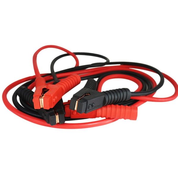 6m 3000A Car Battery Power Emergency Cable Jump Start Firing Line Power Wire Copper Clip Clamp Boost Cord Bateria Auto (Black and Red) - Image 6