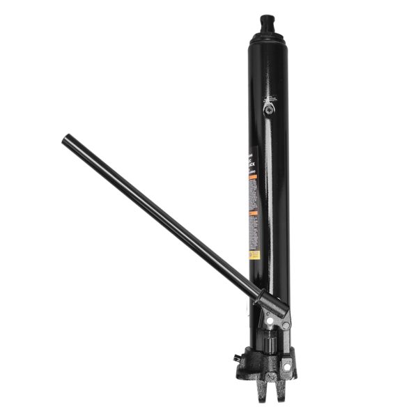 Torin 3 Ton Hydraulic Long Ram Jack with Single Piston Pump and Clevis Base Fits Garage/Shop Cranes, Engine Hoists,Black, W3036B