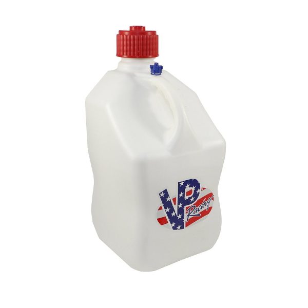 VP Racing Fuels 14 Inch Hose and 5 Gallon Jug, White & Patriotic (2 Pack) - Image 3