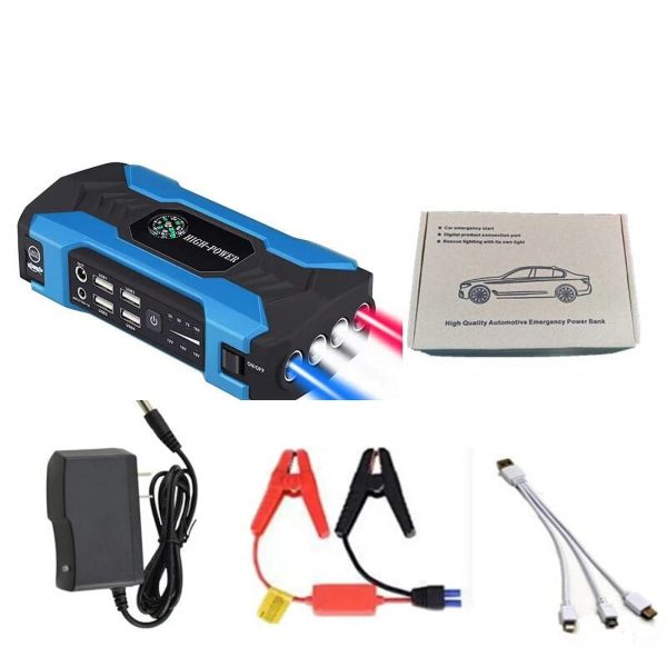 1000A Powerful Car Power Bank 12V Portable Booster Jump Starter Portable Car Jump Starter Powerbank Vehicle Auto Tools - Image 10