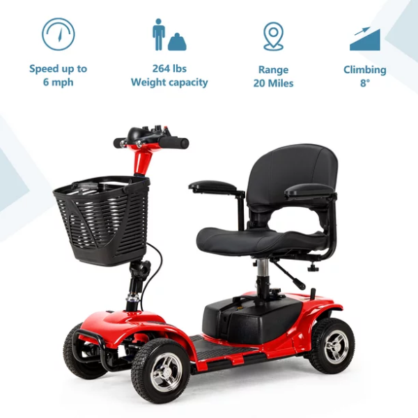 4-Wheel Mobility Scooter - Image 7