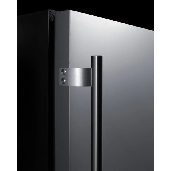 24" Wide Built-In All-Freezer, ADA Compliant, Stainless Steel/Black - Image 2