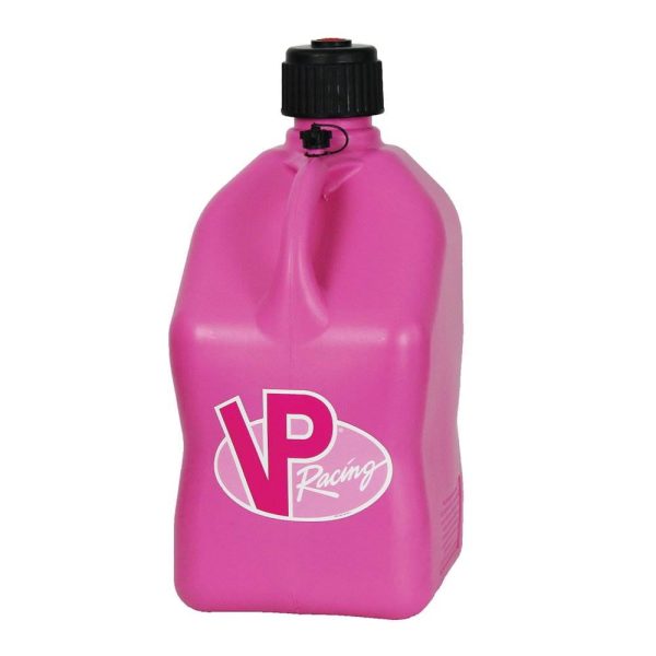 VP Racing Fuels 5.5 Gal Utility Jugs (2 Pack) w/ 14 In Standard Hose, Pink - Image 2