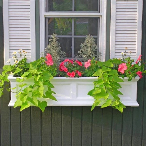 5823W Fairfield 4ft Window Box- White