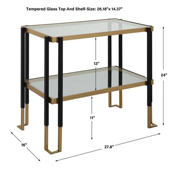 27.8 inch Side Table Bailey Street Home 208-Bel-4541990 - Image 3