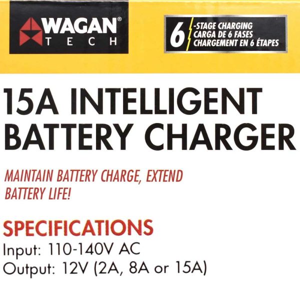 Wagan Tech Boat Intelligent Battery Charger 7407 | 2A / 8A / 15A - Image 5