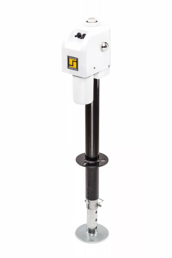 Stromberg Carlson Products JET-3555 3500 lbs Electric Tongue Jack, White - Image 2