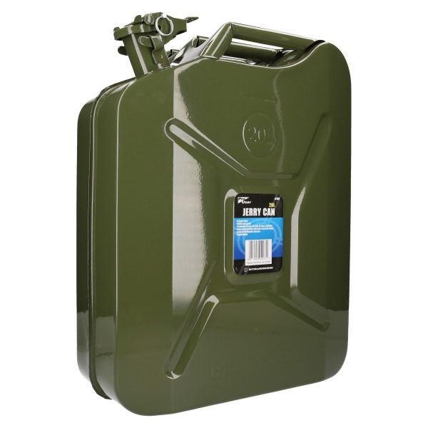 20 Litres Metal Fuel Jerry Can Holder Storage for Petrol Diesel Oil Container