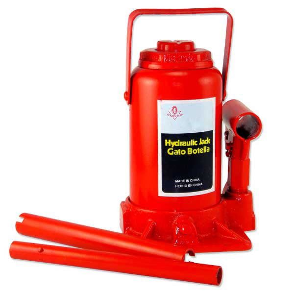 20 Ton Low Profile Bottle Jack Hydraulic Shop Lift Tool