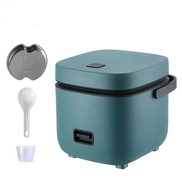 1.2L Mini Electric Rice Cooker - Intelligent, Automatic, Household Appliance for Small Meals, Food Warming, and Steaming - Ideal for 1-2 People Blue