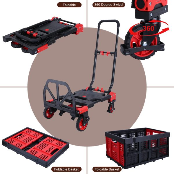 Truck Foldable Handtruck Hand Retractable - Image 4