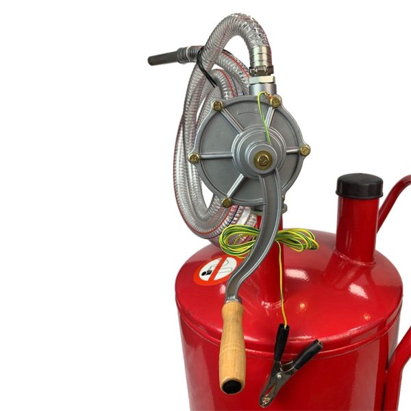 20 Gallon Gas Caddy With Wheel Convenient Gasoline Diesel Fuel Transfer Tank Drum Tool Jgc20 186c - Image 3