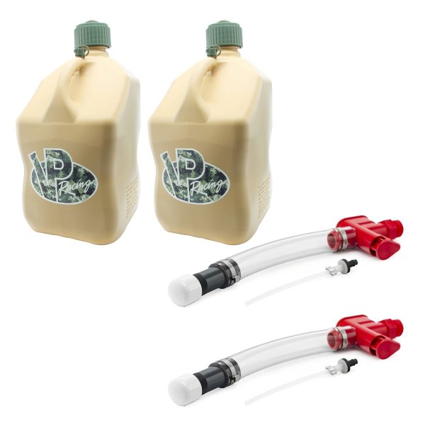 VP Racing Fuels 2 Hose Fluid Control System w/ 2 Container Utility Jugs