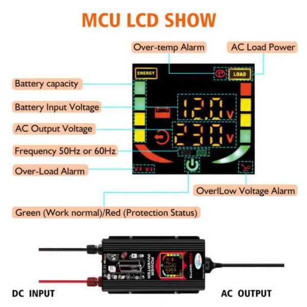 TASHHAR Solar Panel Kit 300W with Controller and Power Inverter 18V Battery Charger Maintainer for Boat Car RV Motorcycle Marine Automotive - Image 2