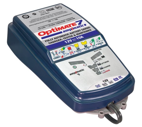 Tecmate OptiMate 7 Ampmatic 12V 10A Battery Saving Charger & Maintainer (TM-255) - Image 3