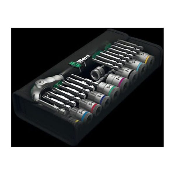 Wera Tools 29Pc 3/8In Drive 8100 Sb 9 Zyklop Speed Ratchet Set - Image 2