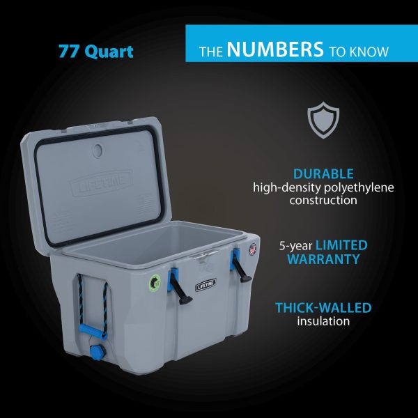 Lifetime 77 Quart High Performance Cooler (90903)💝 Last Day For Clearance - Image 3