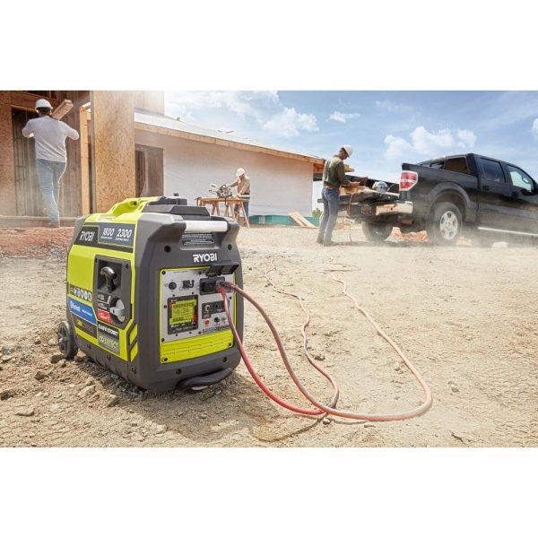 2,300-Watt Recoil Start Bluetooth Super Quiet Gasoline Powered Digital Inverter Generator with CO Shutdown Sensor RYi2322 - Image 11