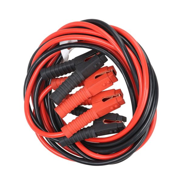 19-Feet 3000A Jumper Cables for Car Battery Emergency Cable Jump Start Firing Line Power Wire Copper Clip Clamp Boost Cord - Image 5