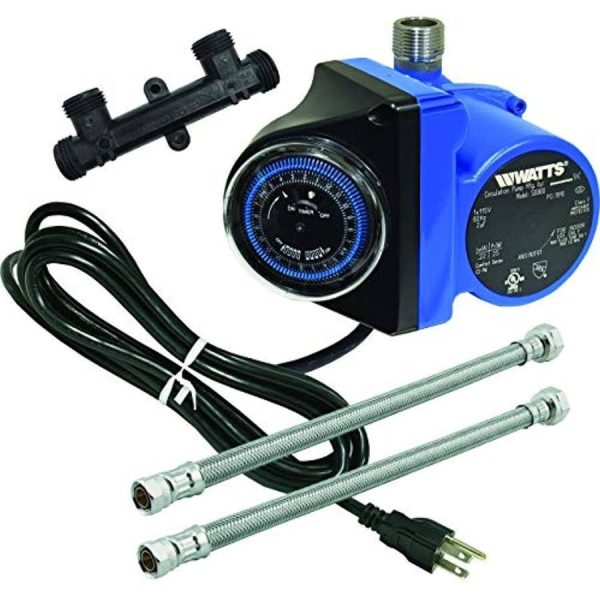 Watts 500800 Instant Water Recirculating Pump System with Built-in Timer