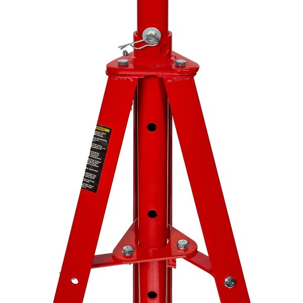 Stark USA Underhoist Tripod Stand, 2-Ton Capacity High Lift Jack Stand - Image 2