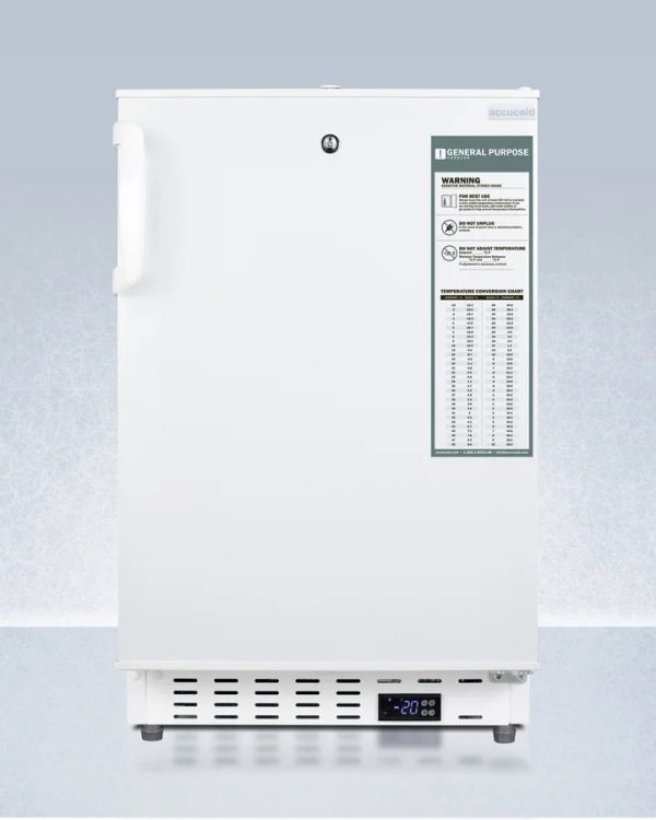 20" Wide Built-In Vaccine All-Freezer, ADA Compliant