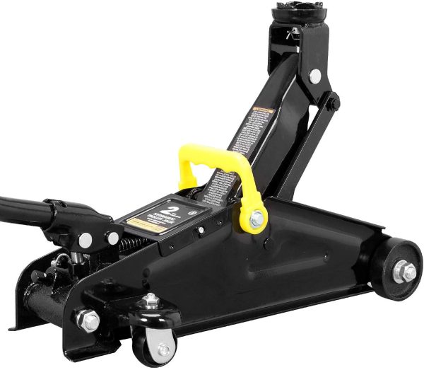 Torin DAT82001B Hydraulic Trolley Service/Floor Jack Combo with 2 Jack Stands, 2 Ton (4,000 lb) Capacity, Black - Image 9