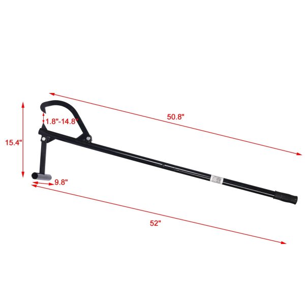 Suzicca Metal TimberJack Triple Thick Log Lifter Heavy-Duty Log Jack 48"