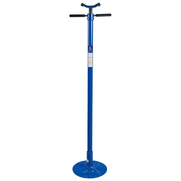 TEQ Correct Professional 3/4 Ton H-Position Jack Stand: Designed Heavy Duty Trucks, Range: 53-1/2" to 80"