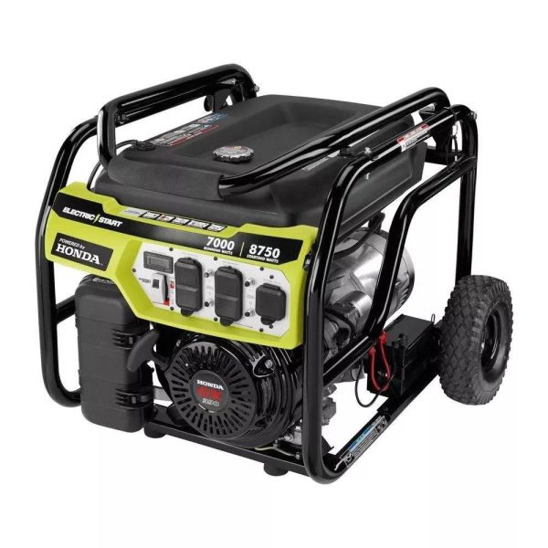 7,000-Watt Gasoline Powered Electric Start Portable Generator - Image 5