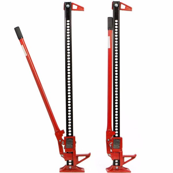 STARK USA 48'' Universal Trail Jack Farm Tractor Truck Bumper Ratcheting Off-Road 3-Ton Capacity Lift Utility Jack