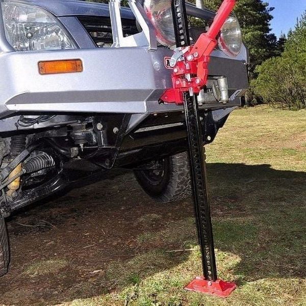 STARK USA 48'' Universal Trail Jack Farm Tractor Truck Bumper Ratcheting Off-Road 3-Ton Capacity Lift Utility Jack - Image 6