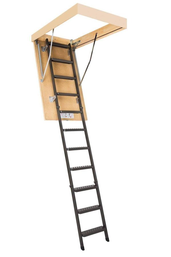 66867 LMS Metal Insulated Attic Ladder 350lbs