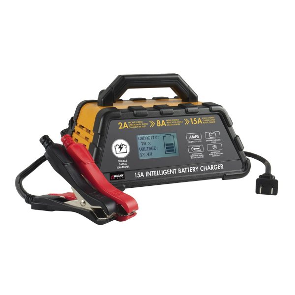 Wagan Tech 7407 15-Amp 6-Stage Intelligent Battery Charger - Image 3