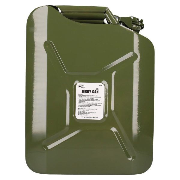 20 Litres Metal Fuel Jerry Can Holder Storage for Petrol Diesel Oil Container - Image 2