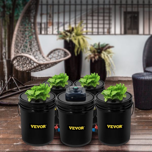 5-Gallon 5-Bucket DWC Hydroponic System for Deep Water Culture - Image 8