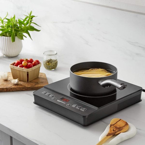 1800W Portable Induction Cooktop Burner, medium, Black - Image 5