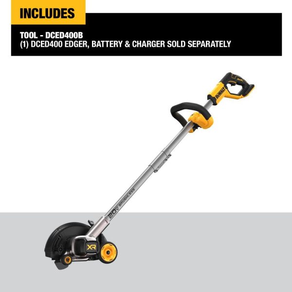 20V MAX* Brushless Cordless Edger Bare Tool DCED400B from - Image 11