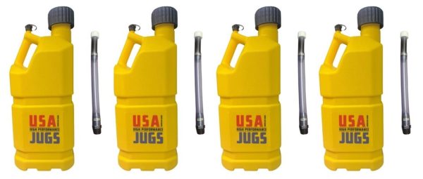 5 Gallon USA High Performance Utility Jugs with hoses