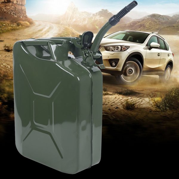 5 Gallon Metal Gas Can Fuel Container Gasoline Refill Tank Emergency Backup Diesel - Image 3