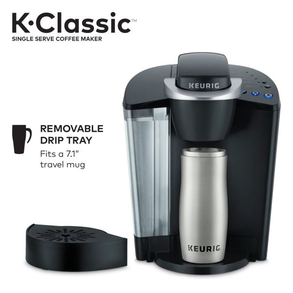 Keurig K-Classic Single Serve K-Cup Pod Coffee Maker， Black - Image 5