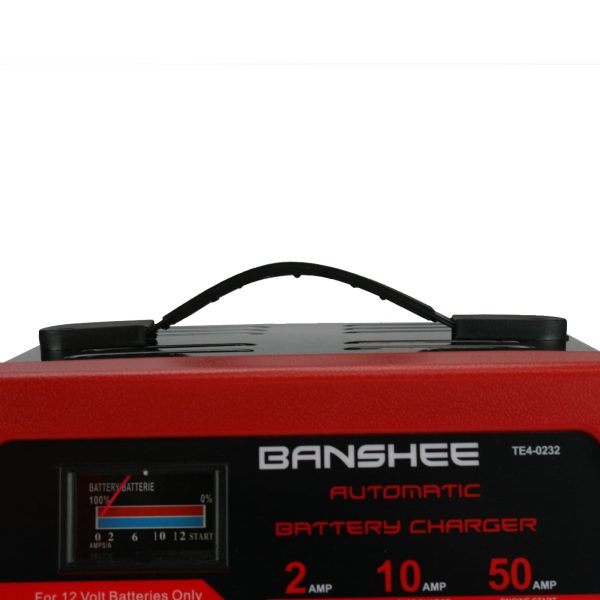 2/10/50A Battery Charger with Engine Start, Suitable for 12V Lead-acid Battery - Image 3