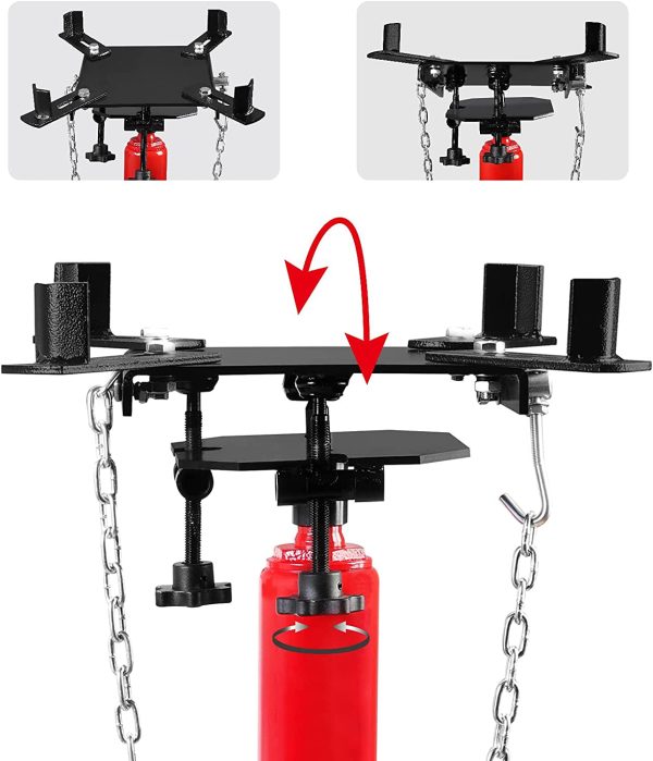 Torin BIG RED Hydraulic Telescoping Transmission Jack,DMTR4053 - Image 3